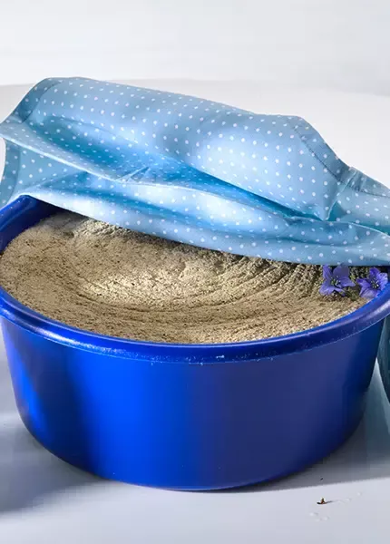 Mineralfutter für Pferde, Mineralfutter Leckschale